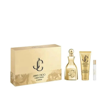 I Want Choo Le Parfum By Jimmy Choo For Women 3Pcs Set Parfum Spray
